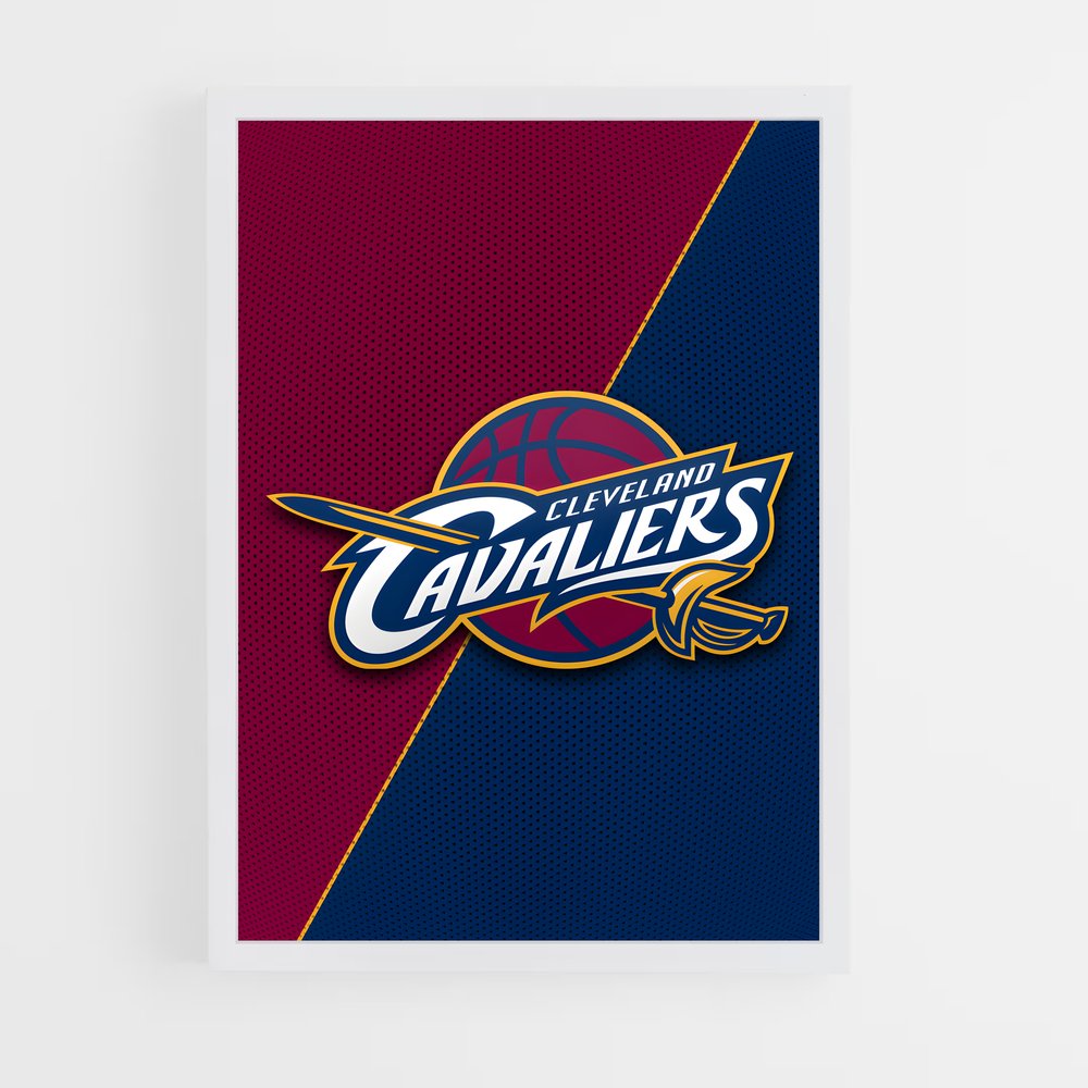 Poster Cleveland cavaliers – affiche Basketball (vue 3)